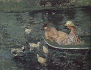 Mary Cassatt Summer times Spain oil painting artist